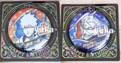 BLEACH 黒崎一護&グリムジョー　バースデイ缶バッジ2025