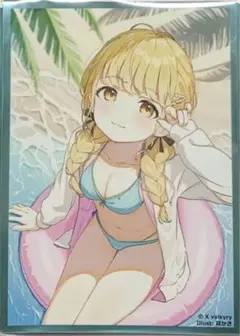 学園アイドルマスター 学マス 藤田ことね カードスリーブ ① 水着