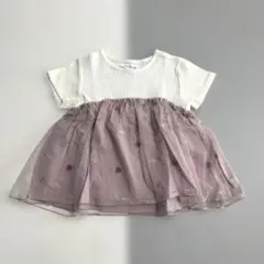ママラク　半袖トップス　100