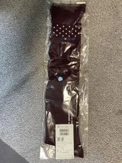【値下げ】ポンポネット 新品ハイソックス23-25 ワイン色