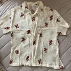 KBF エンブロイダリーワイドシャツ