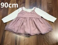 【値下げ中！】ベビー服　トップス　チュニック　90cm 長袖