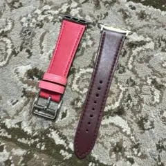 美品CILIN Apple Watch 革バンド 44mm アシンメトリー