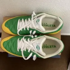 ATHLETA フットサルシューズ 26.5cm グリーン/イエロー