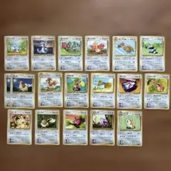 ポケモンカード　ノーマル18枚セット　旧裏