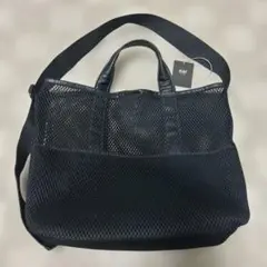 ear PAPILLONNER ダイヤメッシュ2WAYトートバッグ
