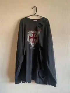 Hard Rock Cafe 長袖Tシャツ　ロンT グランジ　ダメージ加工