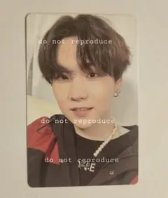BTS SUGA MAP OF THE SOUL ON:E Photo Card