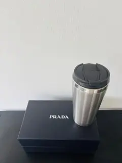 PRADA スチールタンブラー 直営店買付☆PRADA☆リブニット ジャージー タンクトップ (PRADA