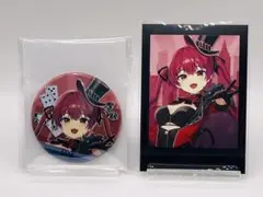 宝鐘マリン　 ぱしゃこれ＆缶バッジ①　ホロライブ　探偵と怪盗
