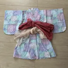 petit main＊あじさい模様の着物