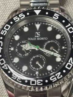DOLCE SEGRETO　メンズ腕時計　クォーツ　ダイバーズ