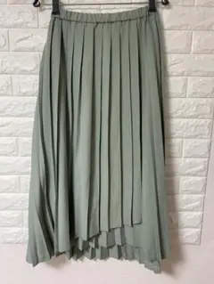 niko and... オリーブグリーン プリーツロングスカート サイズM 美品