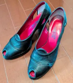 ジャンポール・ゴルチエ　オープントゥパンプス 　美品　21/2