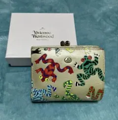 Vivienne Westwood カエルデザイン コインケース付きキーケース ヴィヴィアンウエストウッド フロッグ カエル FROGSキーケース