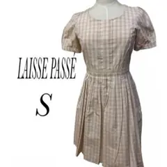 LAISSE PASSÉ 文句なしに可愛いワンピース S