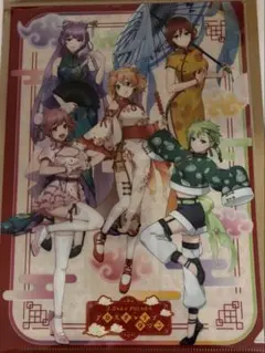 マクロス デカルチャイナタウン クリアファイル ワルキューレ