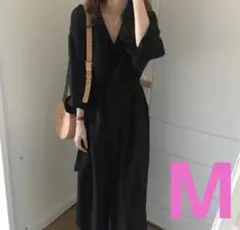 2way シャツワンピース ブラック M