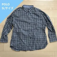 POLO チェックシャツ
