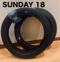 BMX SUNDAY 18inch タイヤ新品未使用【送料込み】