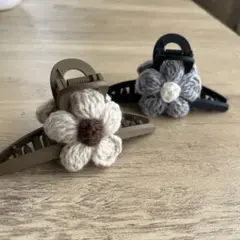 バンド名とまヘアクリップ 2個セット