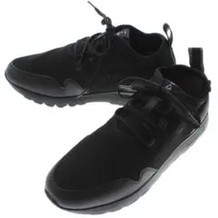 ほぼ未使用 le coq sportif スニーカー 黒 24.5
