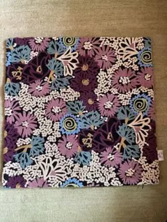 ネコポス発送【シビラ】エロイセ　刺繍 クッションカバー 45×45 ブラック