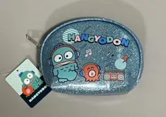 ハンギョドン　ポーチ　ラメ　シェル型　グリッター　サンリオ　はぴだんぶい