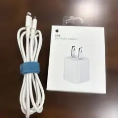 Apple 5W USB Power Adapter + ケーブル