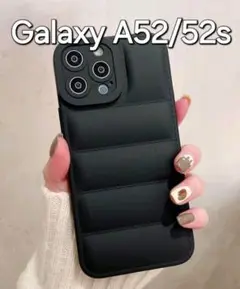 Galaxya52ケース　ダウンケース　シンプル　黒　韓国　おしゃれ