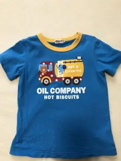 【美品】ホットビスケッツ　ミキハウス　トラックプリント Tシャツ　110cm