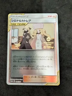 【即日発送】　ポケモンカード　シロナ&カトレア 088/S-P ジム　プロモ 即日発送】 ポケモンカード シロナ&カトレア 088/S-P ジム