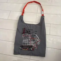 CHIZUTABI サンフランシスコ地図刺繍エコバッグ