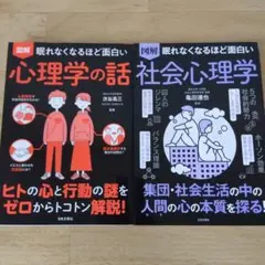 【2冊セット】図解眠れなくなるほど面白い心理学の話