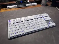 【付属品完備】G913 TKL White（ホワイト）キーボード ワイヤレス