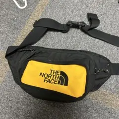 THE NORTH FACE ボディバッグ 黒/黄色