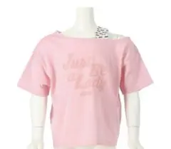 アナップキッズ　ピンクTシャツ　キーホルダー付き
