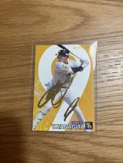 柳田悠岐 サインカード プロ野球チップス 2024