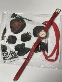 Q-pot いちごマスク&デコレーションウォッチ