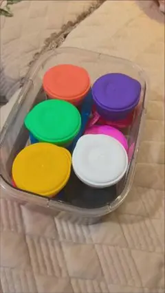 粘土用絵の具 8個セット