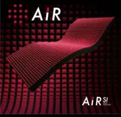 Air SI エアーマットレス セミダブル 黒/赤
