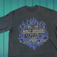 ハーレーダヴィッドソン Chrome Sweet Chrome Tシャツ