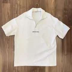 ZARA メンズ ハーフジップ M トップス 半Tシャツ カットソー