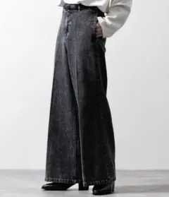 【CLEL】Vintage Design Flare Denim Pants s