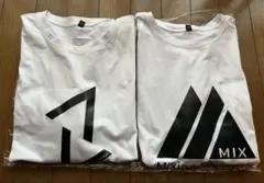 グラフィック半袖Tシャツ 未使用2枚セット　白黒　160〜166cm 匿名配送
