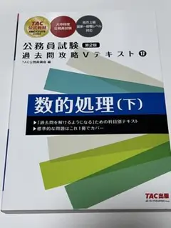 公務員試験 過去問攻略Vテキスト 17 数的処理(下) 第2版