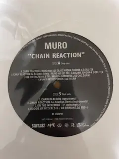 ⭕️新品⭕️ 『CHAIN REACTION』　MURO  7インチ レコード CHAIN REACTION/DJ MURO/DJムロ｜HIPHOP/R&B｜ディスクユニオン