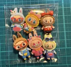 ラブブ　デコパーツ　6コせっと