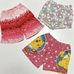 子供用　半ズボン110 3枚セット