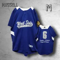 a173　【RUSSELL】　ベースボール　野球　輸入古着　M　207　アメリカ